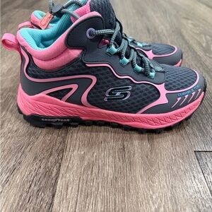 Skechers Kids' Sneakers in Pink and Dark Gray